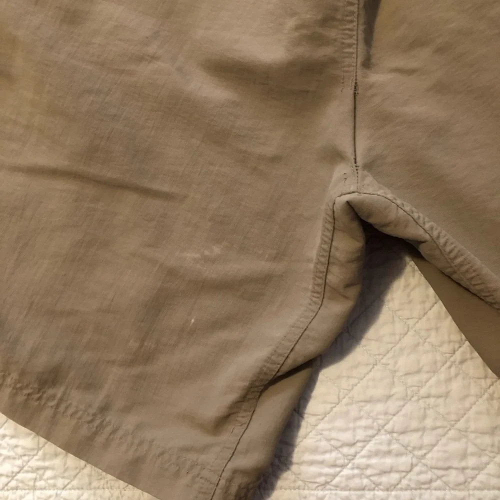 The North Face nylon cargo shorts. Size XL.
